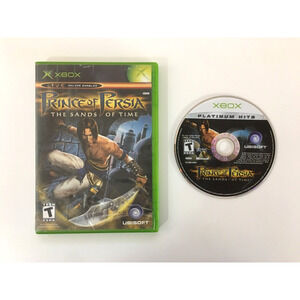 Prince of Persia: The Sands of Time (Microsoft Xbox, 2003) Box & Disc, No Manual